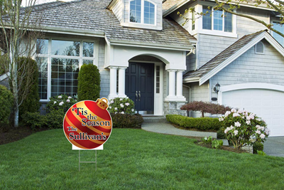 Holiday Ornament Signs Option 2