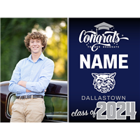 Dallastown Graduation Sign with Photo