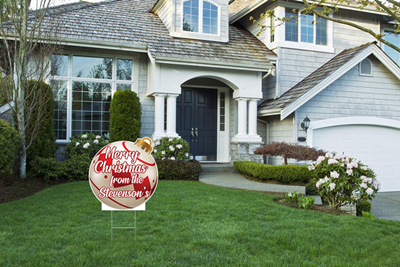 Holiday Ornament Signs Option 5