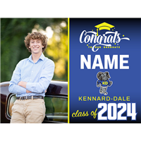 Kennard-Dale Graduation Sign with Photo