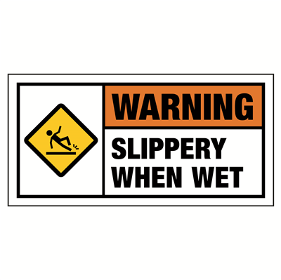 Waste Expo - Warning (Slippery When Wet)