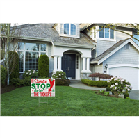 Santa Stops Here Sign