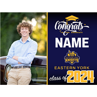 Eastern York Graduation Sign with Photo