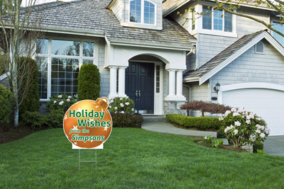 Holiday Ornament Signs Option 4